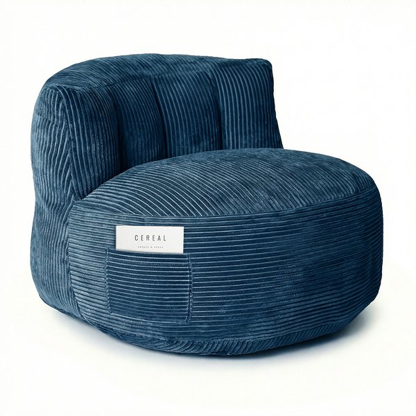 Sitzsack-Stuhl mit Vakuumkompression, Sitzsack-Sofa für Erwachsene, Weiches, Gefülltes Lazy-Floor-Sofa mit Stützender Füllung, Bequemes Einzelsofa für Wohnzimmer, Schlafzimmer, Apartment