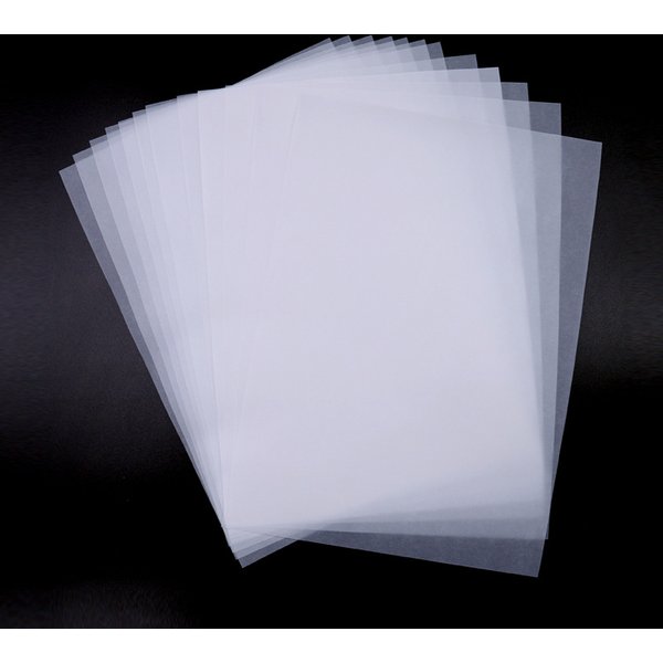 50 Blatt A4 Transparentpapier, weiß, durchscheinend, Skizzierpapier, Zeichnung, Kopierpapier für Studenten, Kalligraphie, Schreiben, Kunstbedarf
