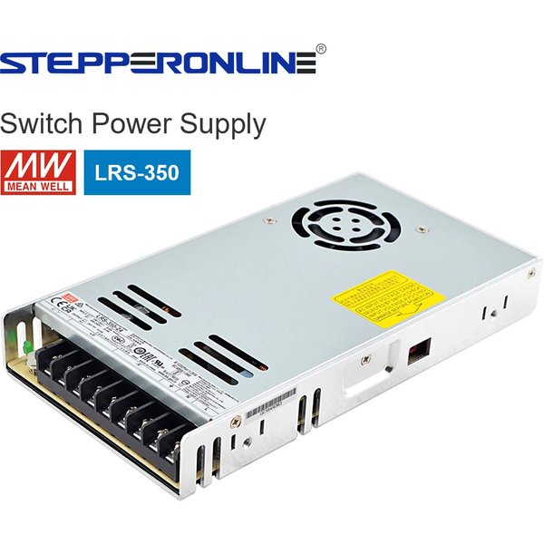 Meanwell LRS-350 220V AC à DC Alimentation 24V 36V 48V 350W Sortie Unique Fermée Commutation Unité D'alimentation
