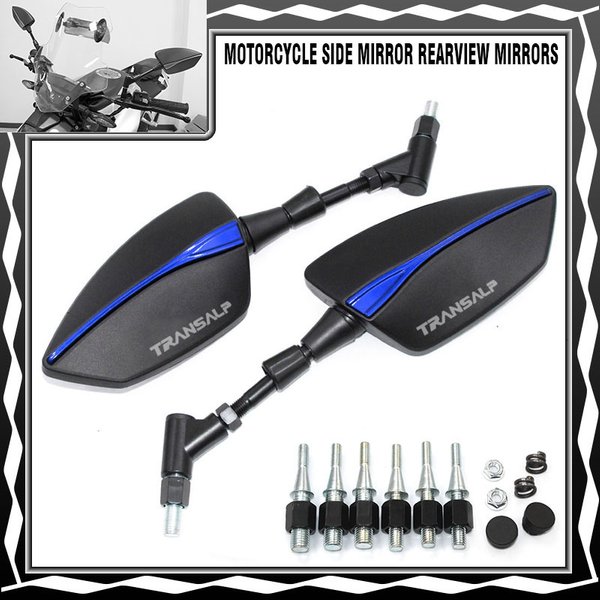 For TRANSALP XLV 600 650 700 TRANSALP XL600V XL650V Motorcycle Side Mirror rearview Mirrors