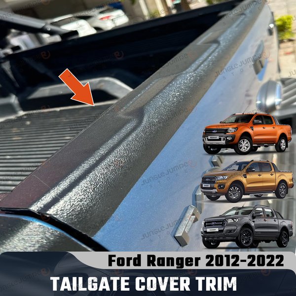 Heckklappenabdeckung für Ford Ranger 2012-2022 T6 T7 T8 Wildtrak Limited XL XLT Heckprotektor Abdeckung Auto-Zubehör
