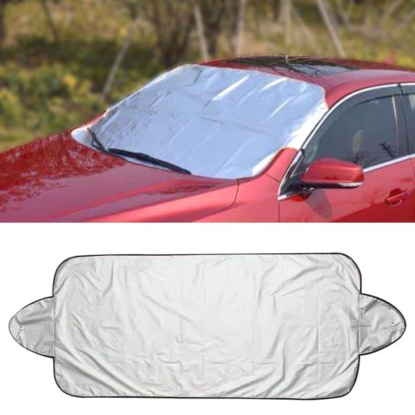 1 pièce Housse de pare-brise de voiture anti-chute de feuilles, pare-soleil, anti-poussière, anti-givre, anti-neige, accessoires extérieurs pour voiture