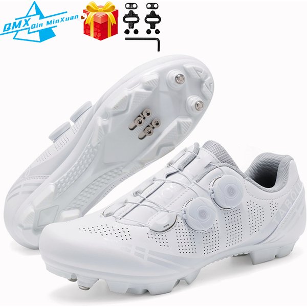 Męskie buty rowerowe MTB 2026 Białe buty górskie SPD-SL Obuwie do jazdy terenowej Wyścigowe buty rowerowe Damskie buty szosowe do szybkiej jazdy z klamrą