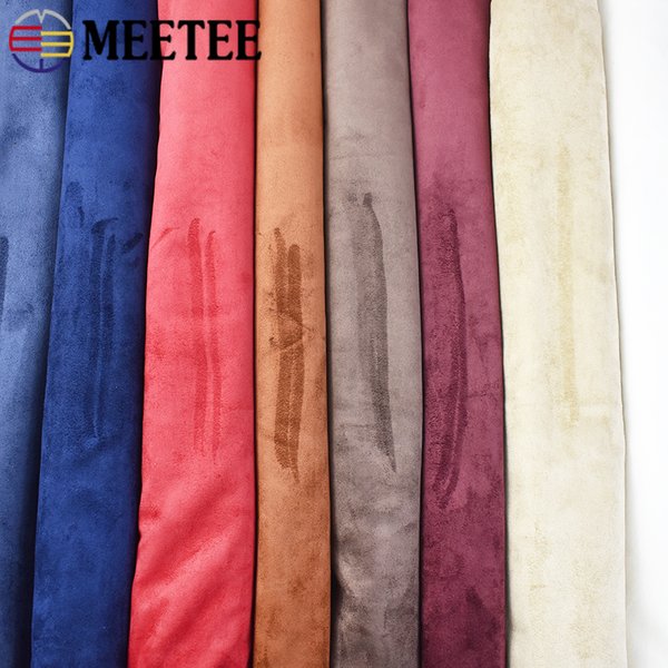 45*150cm Wildleder Leder Stoff Elastische Stretch Tuch für Automotive Innen Tür Möbel Dekor Stoffe DIY Nähen zubehör