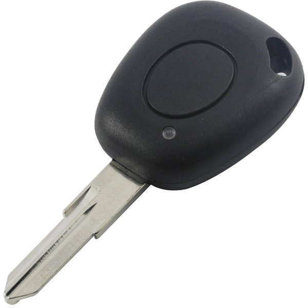 Jingyuqin-Juste de clé de voiture à 1 bouton pour Renault Megane Scenic décennie kFlip, télécommande d'entrée sans clé, étui de style