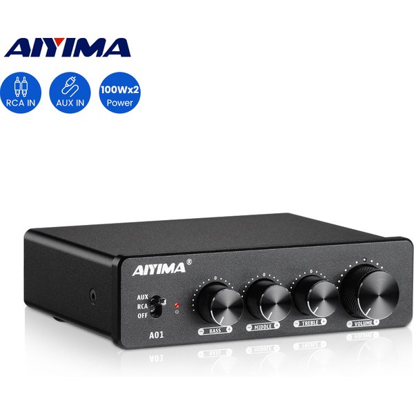 AIYIMA A01 TPA3116 amplificateur Audio classe D amplificateur de puissance sonore HiFi musique stéréo amplificateur Home cinéma ampli