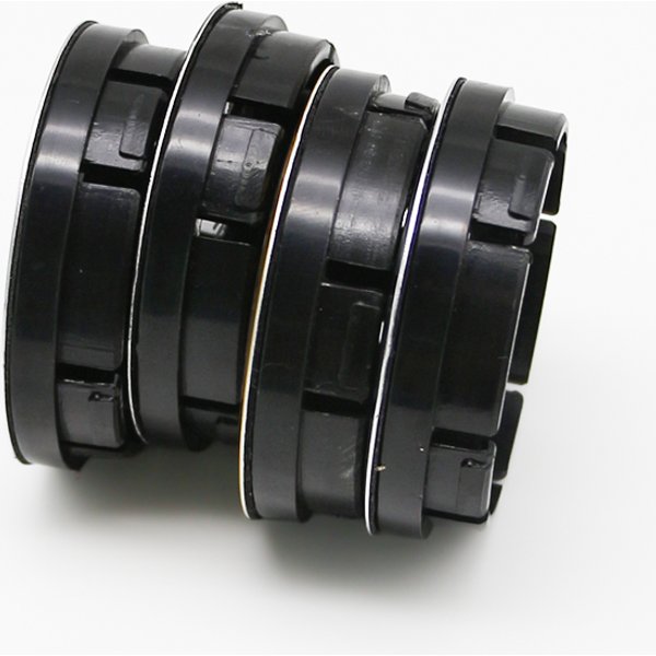 4 pièces de caches de moyeu de roue de voiture en ABS 3D de 56 mm avec emblème pour Mercedes Benz AMG W211 W203 W204 W210 W124 W202 Tuning