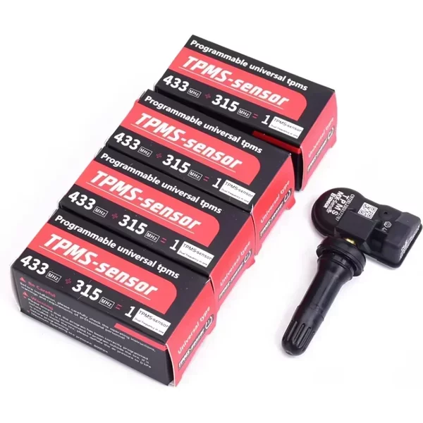 4 sztuki / zestaw czujników TPMS 2 w 1 433 MHz + 315 MHz Wsparcie programowania z TS501 TS508 TS601 TS608 ITS600E MK808TS MK808S-TS MP808TS