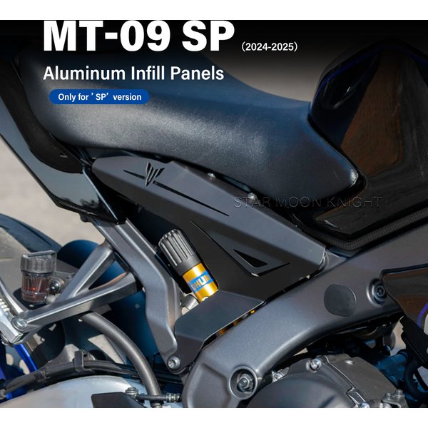 Für Yamaha MT-09 MT09 MT 09 SP 2024 2025 (nur für SP-Version) Motorradzubehör Rahmenfüllplatte Dekorativer Deflektor