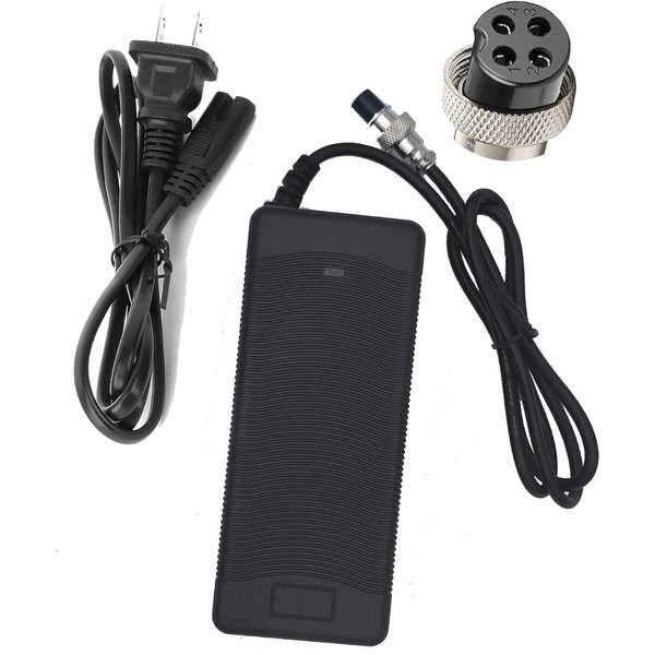 Ładowarka elektryczna 4-pinowa do Ninebot S/S-MAX/Mini PRO/Mini Lite, 63V 2A, akcesoria do ładowania baterii z 4-pinowym złączem.