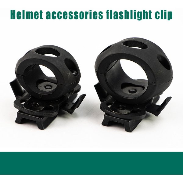 Support de lampe torche à dégagement rapide pour éclairage dédié, compatible FAST, MICH2000, IBH avec adaptateur de fixation sur casque tactique, pour sports de plein air