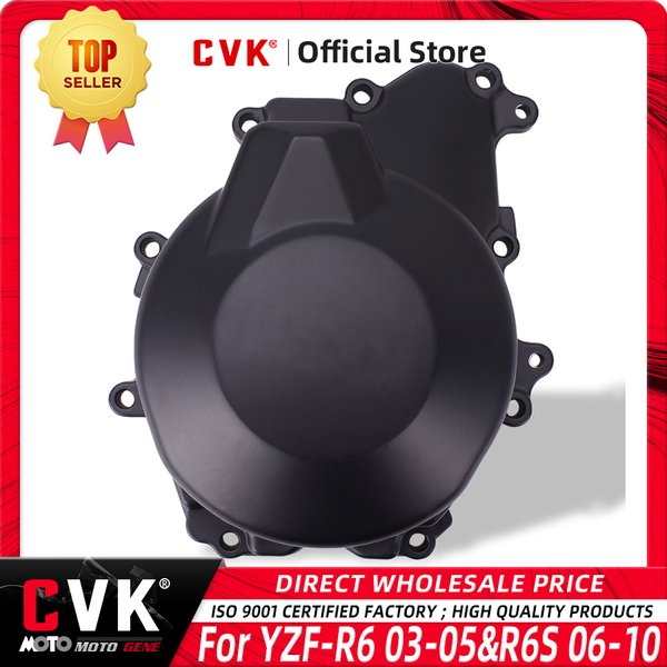 CVK couvercle de moteur couvercle de Stator de moteur coque de couverture latérale de carter pour YAMAHA YZF-R6 R6 2003 2004 2005 R6S 2006 2007 2008 2009 2010