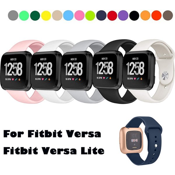 Uhren armbänder für fitbit versa 2/fitbit versa/versa lite/versa Sonder edition, Silikon armband für fitbit versa smart watch