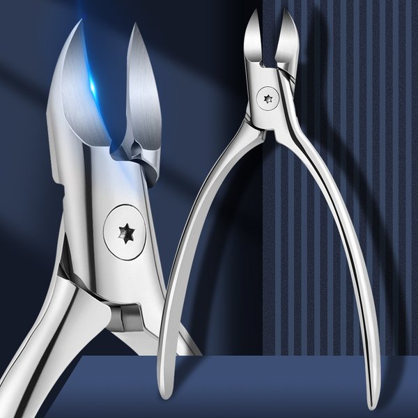 1Pcs Thick Nail Clippers Ingrown Toenail Nipper Pedicure Cutter Onychomycosis Trimmer Professional Plier Manicure Tool