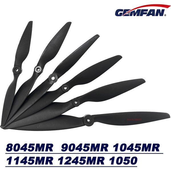 Gemfan-Hélice en fibre de carbone pour avion multirotor RC, accessoire pour Partner-Wing, 8045MR, 9045MR, 1045MR, 1145MR, 1245MR, 1050, 4 pièces