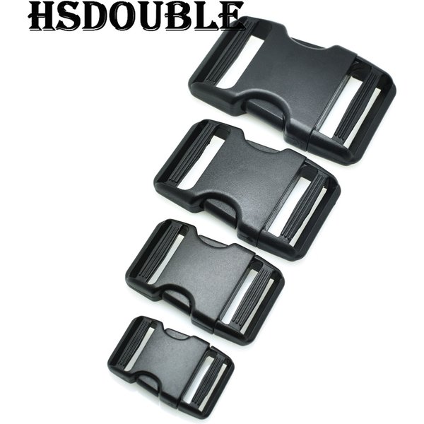 2 Teile/paket 20mm 25mm 32mm 38mm Seite Release Schnalle Dual Einstellbare Gürtel Taktische Rucksack Riemen Gurtband tasche Teile Zubehör