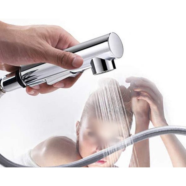 Bourdillat Pull Out Wasserhahn Sprayer Düse Waschbecken Spray Dusche Kopf Düse Ersatz Wasserhahn Sprayer Dusche Spray Kopf Wasserhahn