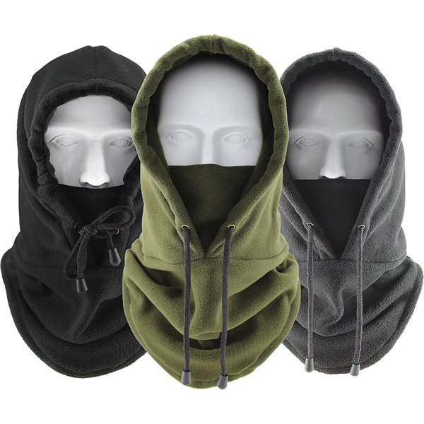 Casquettes de randonnée coupe-vent pour hommes, cagoule polaire chaude, bonnets pour le visage, Ski, vélo, moto, cyclisme, cache-cou, chapeau de casque