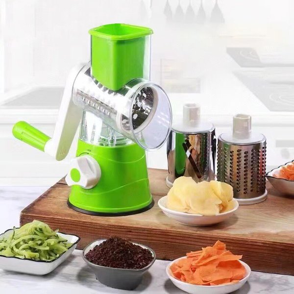 Multifonctionnel Rouleau Légumes Cutter Manivelle Maison Cuisine Déchiqueteuse Râpe À Pommes De Terre