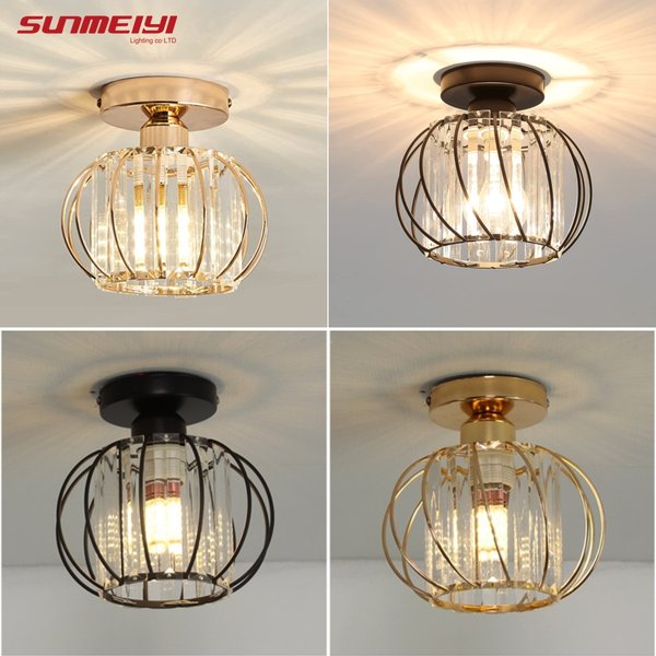 Nordique moderne K9 cristal plafonniers intérieur plafonnier couloir escaliers chambre Lustre salle à manger luminaires décor à la maison
