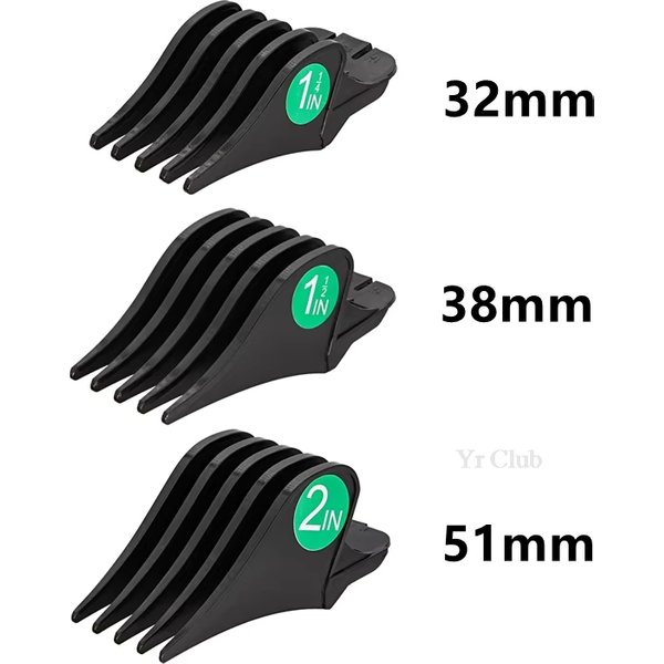 Peigne à grand limite 32mm 38mm 51mm pour tondeuse à cheveux Wahl, protections pour salon de coiffure, Guide de coupe, accessoire de tondeuse électrique Y0504