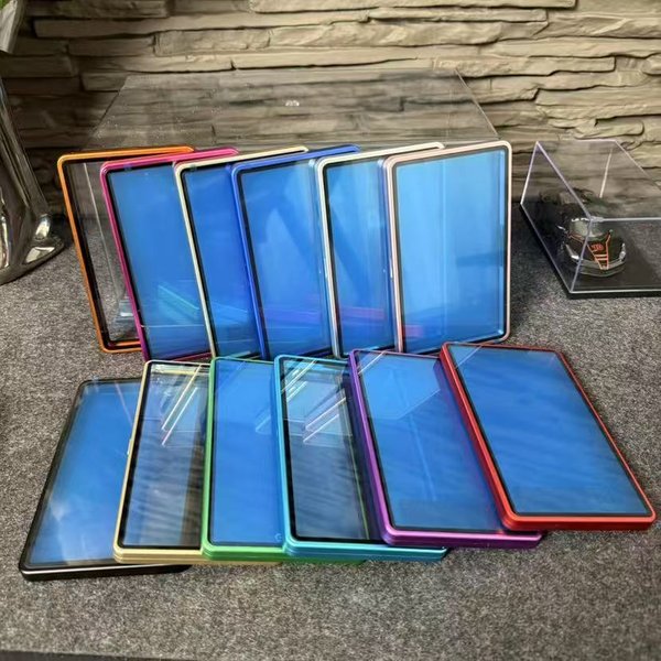 Mehrfarbige, abgestufte Kartenhüllen aus Aluminiumlegierung für PSA CGC BGS abgestufte Karten, kratzfester Sammelkartenhalter