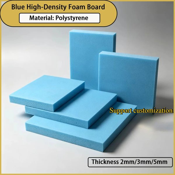 2cm/3cm/5cm dicke blaue hochdichte Schaumstoffplatte wird für Bauisolierung, Wand-Schalldämmung, Feuchtigkeitsschutz von Fundamenten usw. verwendet.