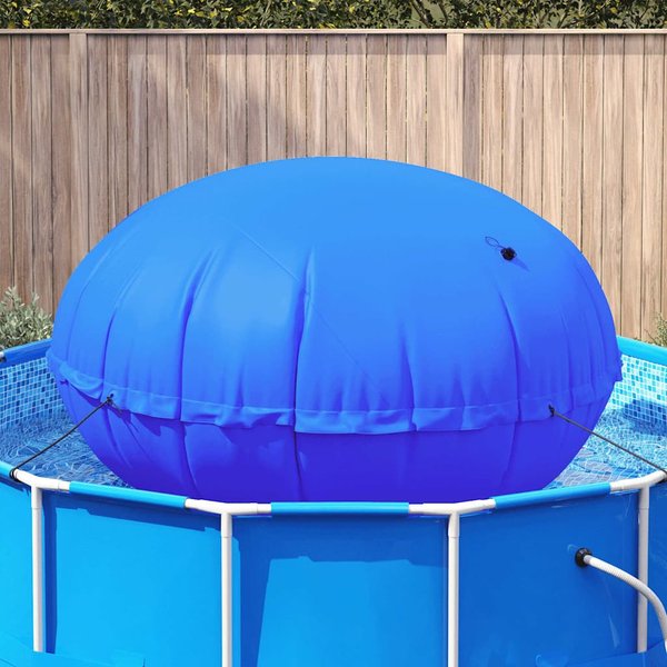 Winterpool-Luftmatratze Blau Ø 220 x 140 cm PVC