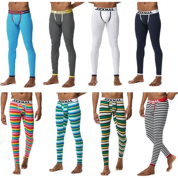 Sous-vêtements thermiques pour hommes, mode hommes, longs Johns, sous-vêtements Sexy, pochette pour pénis, Leggings chauds pour hommes, pantalons automne hiver