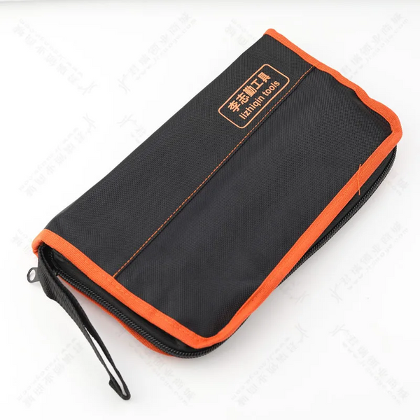 Lishi 2-in-1-Werkzeugtasche, tragbar, langlebig, Aufbewahrungspaket, Schlosser-Werkzeugtasche für 50 Stück Lishi Lizhiqin-Werkzeuge