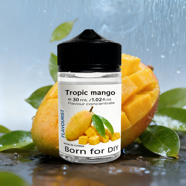 FLAVORISTISCHER Tropic-Mango-Aroma-Geschmack. Wasserlösliches Aroma-Konzentrat für handgefertigte DIY-Produkte