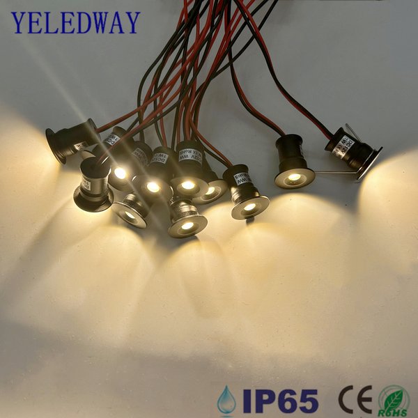 IP65 Mini-Strahler, dimmbar, für den Innenbereich, LED, 12 V, Küchenschrank-Downlight, DIY-Treppenlicht, 1 W, Einbaustrahler, Deckenbeleuchtung