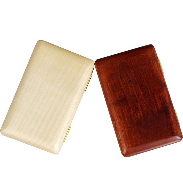 Walnuss Saxophon Reed Case Holzblasinstrument Zubehör Holzkiste für Tenor/Alt/Sopran Sax Klarinette Reeds Musikinstrument Teile
