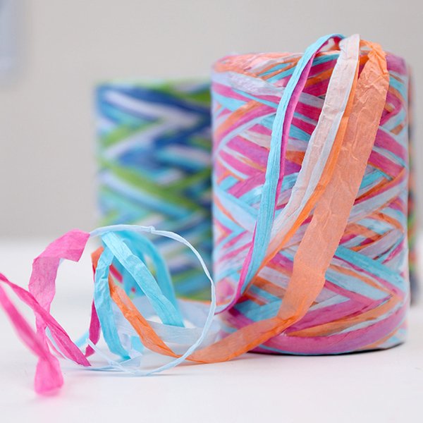 Fil de raphia corde en papier 200m Rafia pour tricoter tricoté à la main bricolage emballage de cuisson Scrapbooking ficelle fête artisanat fil au Crochet