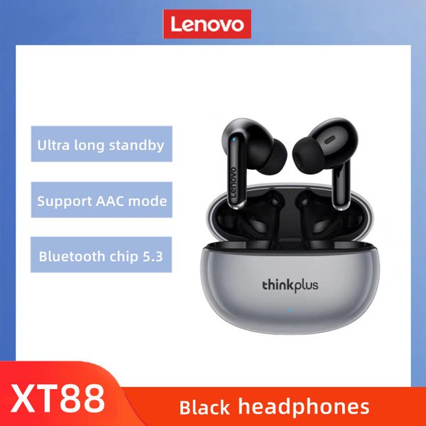 Lenovo – écouteurs sans fil Bluetooth XT88, oreillettes de musique Hifi avec Microphone, casque d'écoute étanche pour Sport, nouveauté 2022