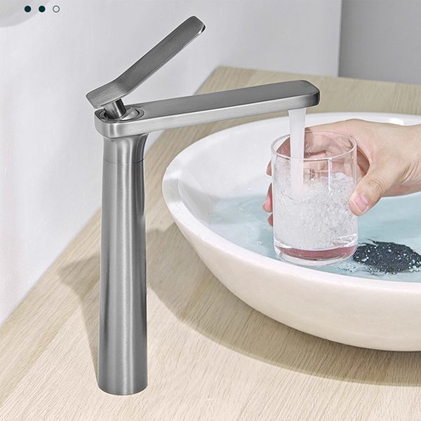 BAKALA luxe noir gris lavabo robinets moderne blanc robinet salle de bains luxe bassin robinets Antique eau chaude froide évier robinet mélangeur