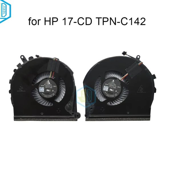 Neue Laptop-CPU-GPU-Lüfter für HP Gaming Pavilion 17-CD TPN-C142 L56873-001 ND85C14-18K14 ND85C15-18K15 Computer-Kühlerlüfter
