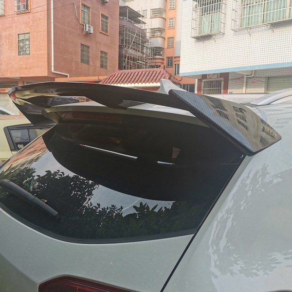 Uniwersalny aerodynamiczny spojler tylny do samochodów hatchback, SUV, bez wiercenia, łatwa instalacja, poprawa wyglądu zewnętrznego.