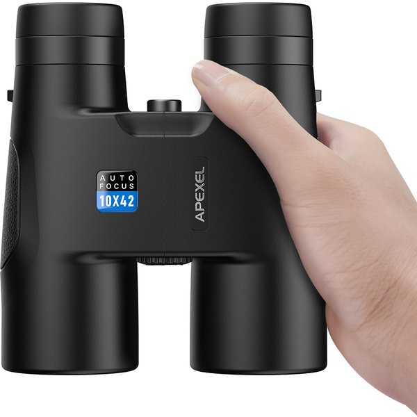 APEXEL nouveau jumelles à mise au point fixe 10x42 puissant télescope Autofocus prisme de toit Durable pour les Sports de plein air Camping chasse