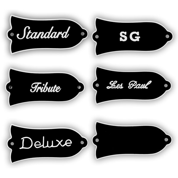 Xin Yue pièces de guitare personnalisées-pour guitare électrique Gibson plaque de couverture de tige de treillis pour LP Standard/personnalisé 2 trous