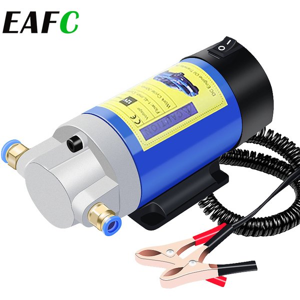 12V Elektrische Scavenge Saug Transfer Ändern Pumpe Öl Transfer Pumpe 1-4L/min Motor Öl Diesel Extractor Pumpe für Auto