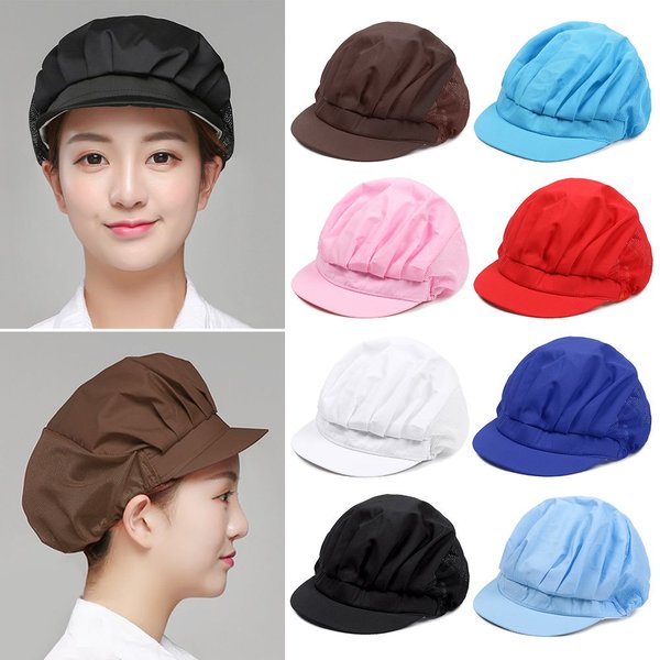 Chapeau de chef hygiénique en maille respirante, anti-fumée, anti-poussière, cuisine, travail, cuisine, hôtel, restaurant, accessoires