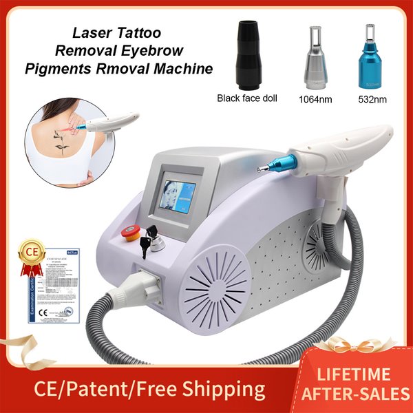 Laser pour la peau, deuxième lavage des sourcils, tatouage, Machine à laver, interrupteur Q, 532nm, 755nm, 1064nm, pour enlever les grains de beauté et les taches de rousseur