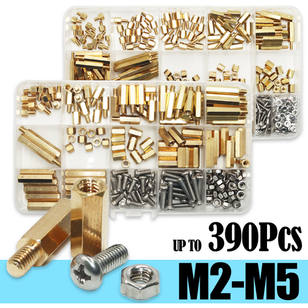 390p hexagone en laiton mâle femelle entretoise vis écrou conseil support goujon hexagone fileté pilier PCB colonne carte mère entretoises boulon