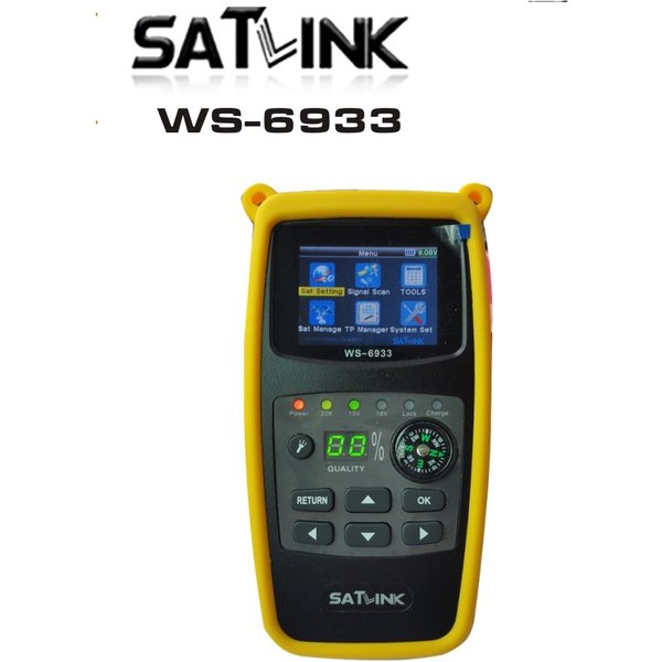 Satelliten-Finder-Messgerät Satlink WS-6933 DVB-S2 FTA CKU-Band Digital WS6933