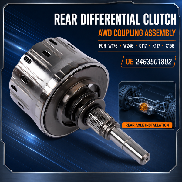 AP02 AWD Hinterachs-Differenzialkupplung für Mercedes Benz W176 W246 C117 X117 X156 A250 B250 CLA250 GLA250 A2463501802