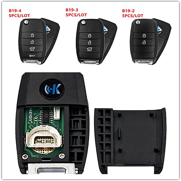 KEYDIY B19 4 button universal KD remote control B series B19-4 for KD200 KD900 KD900+ URG200 KD-X2 mini KD for KIA style