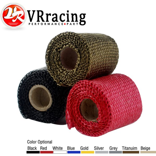 VR - 2" x 1M Performance Bande d'échappement Collecteur Tuyau de descente Isolant Thermique Wrap VR1901