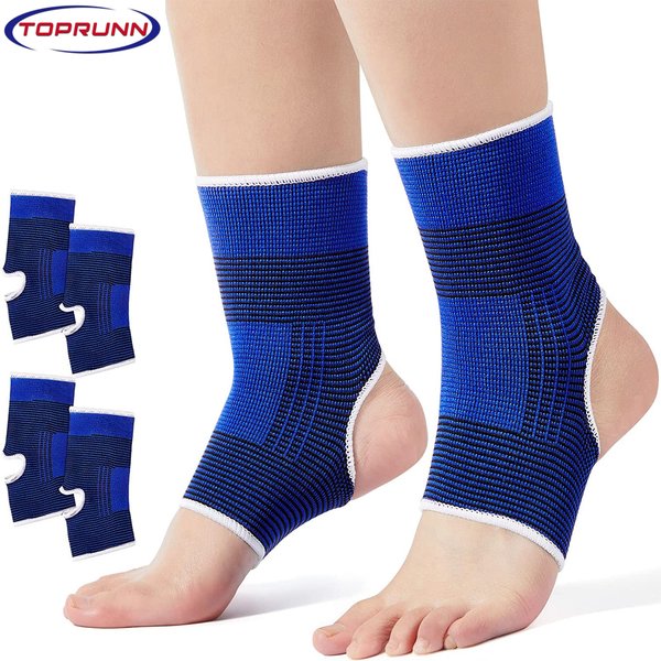 1 Paar superweiche Knöchelstütze, Schutz für Fitnessstudio, Laufen, Schutz, Fußbandage, elastische Knöchelbandage, Schutz für Sport und Fitness