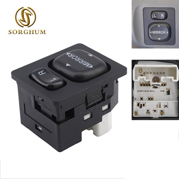 SORGHUM Power Master Rückspiegel Einstellen Schalter Taste 84870-34010 84870-28020 Für Toyota Corolla Camry Seite Spiegel Schalter